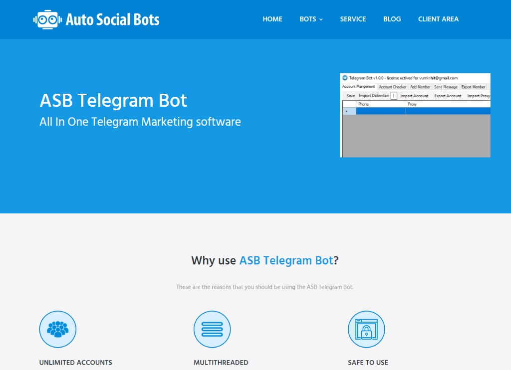 ASB Telegram Bot