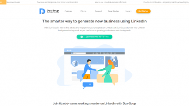 Dux Soup - lead generation tool