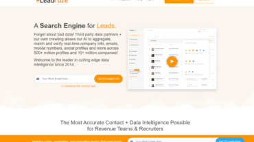 LeadFuze - lead generation tool