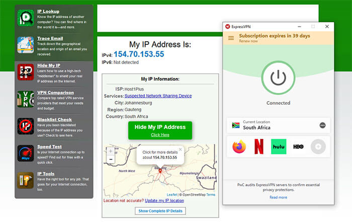 check ip address