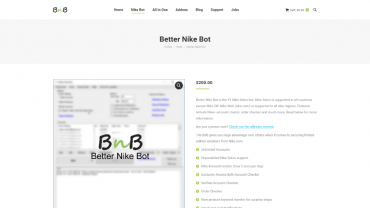 Better Nike Bot