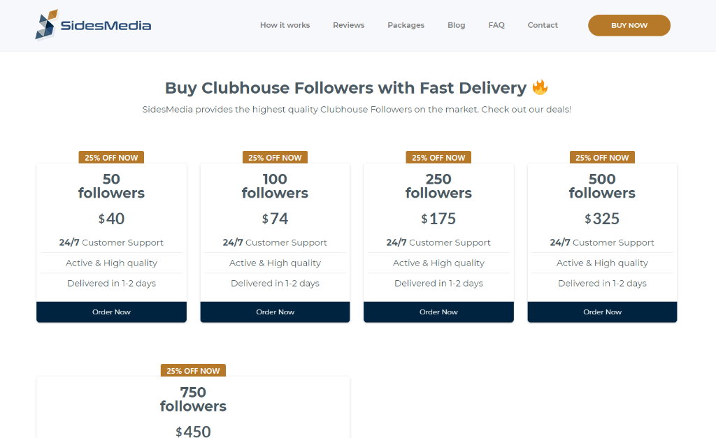 SidesMedia Clubhouse Followers