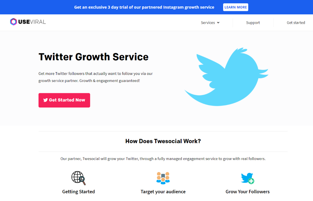 UseViral Twitter Growth