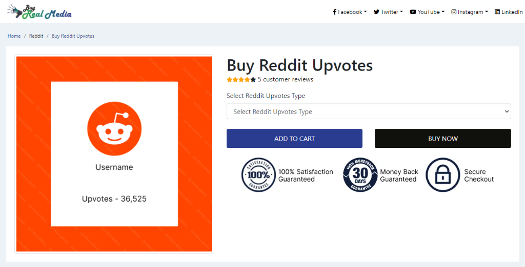 Buy Real Media Reddit Upvotes