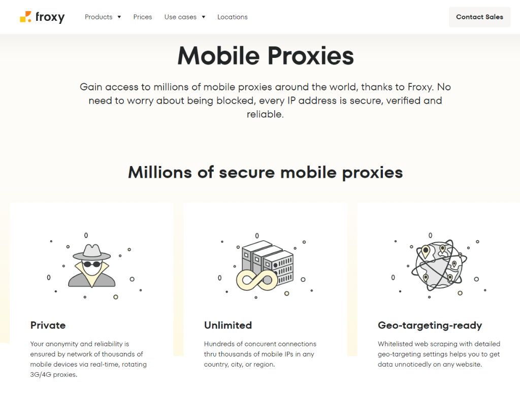 Froxy Mobile Proxies