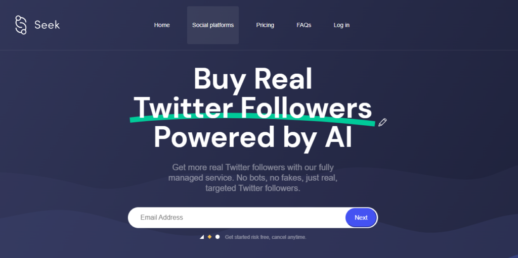 Seek Socially Buy Twitter Followers