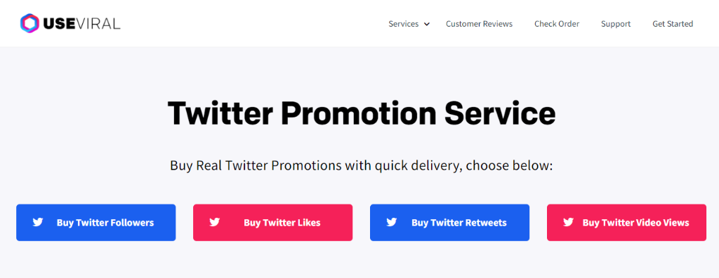 UseViral Twitter Promotion Service