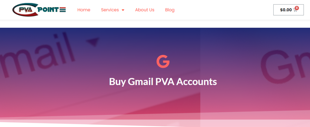 PVAPoint Buy Gmail PVA Accounts