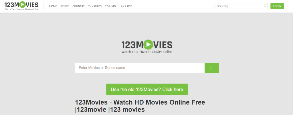 123movies old new arrivals