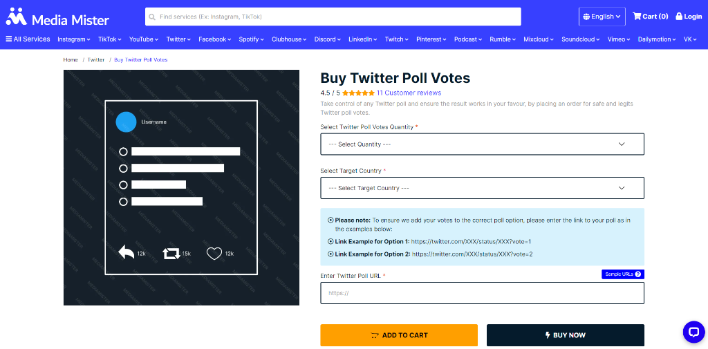 Media Mister Buy Twitter Poll Votes