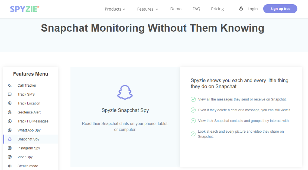 Spyzie Snapchat Hacking