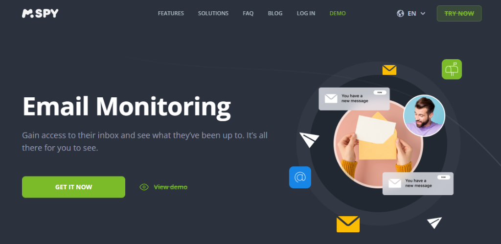 mSpy Email Monitoring