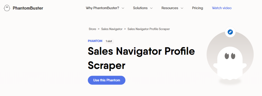 Phantombuster-Sales-Navigator-Profile-Scraper