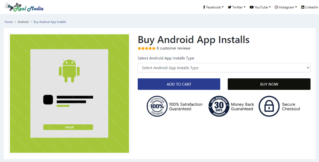 Buy Real Media Buy Android App Installs