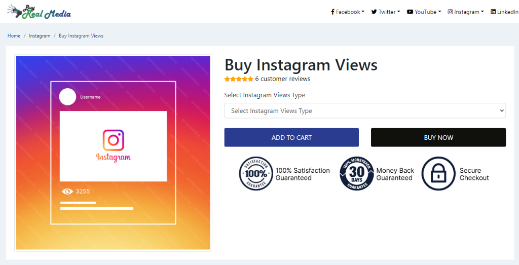 Buy Real Media Buy Instagram Views
