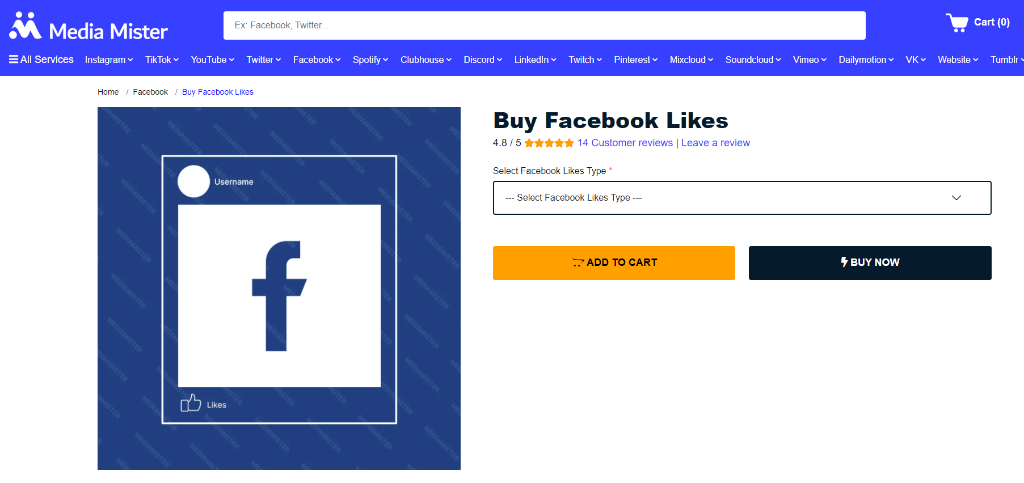 Media Mister Buy Facebook Likes