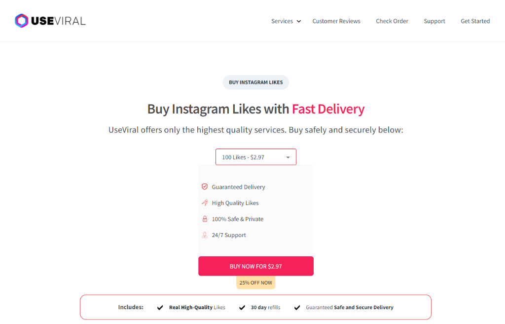 UseViral Buy Instagram Likes