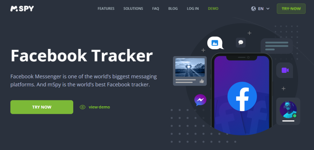 mSpy Facebook Tracker