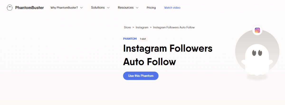 PhantomBuster Instagram Followers Auto Follow