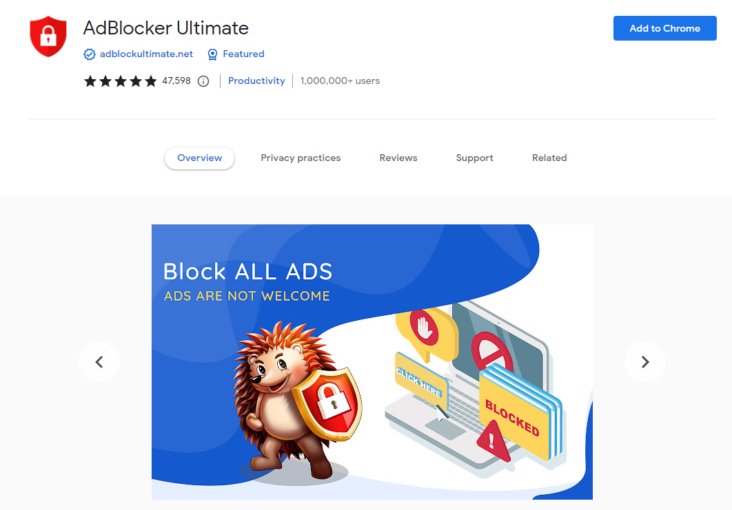 adblocker ultimate chrome