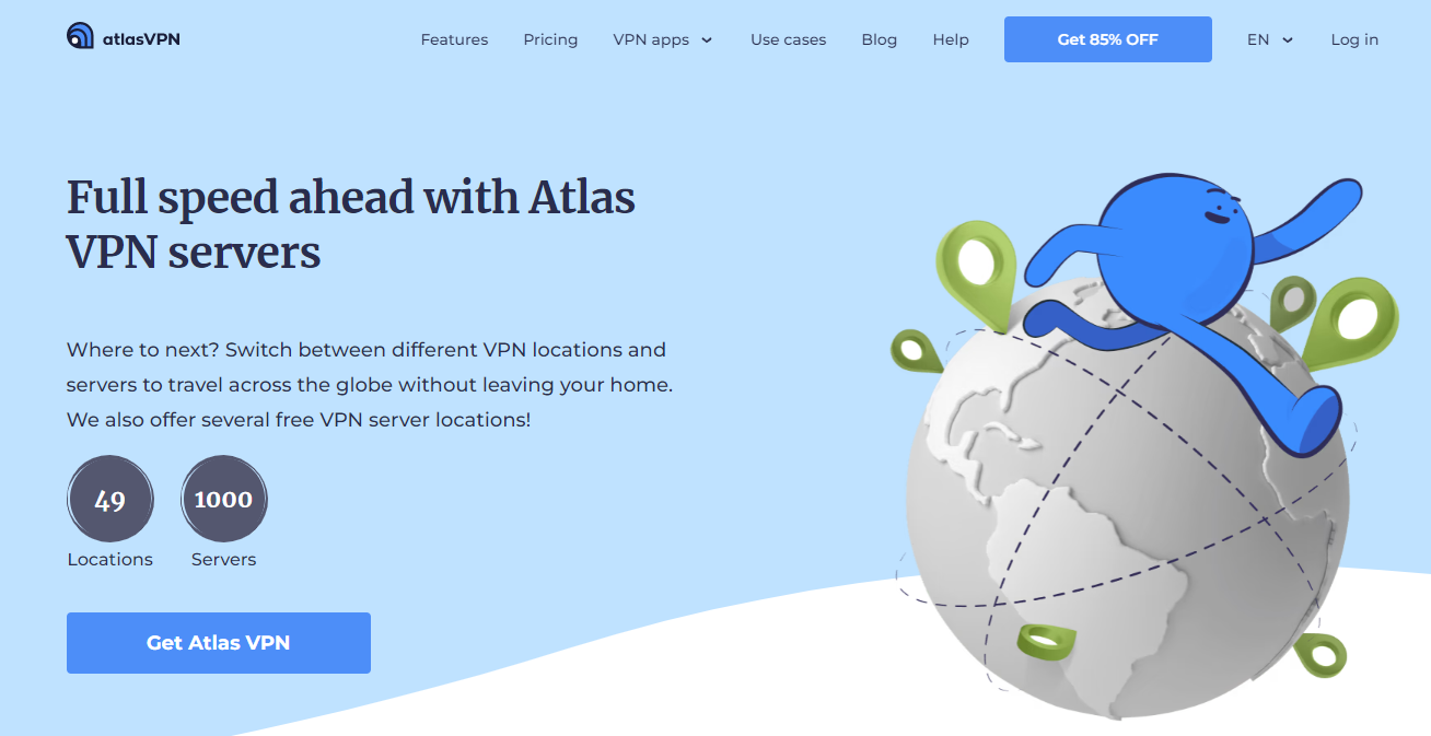 Atlas VPN Servers List