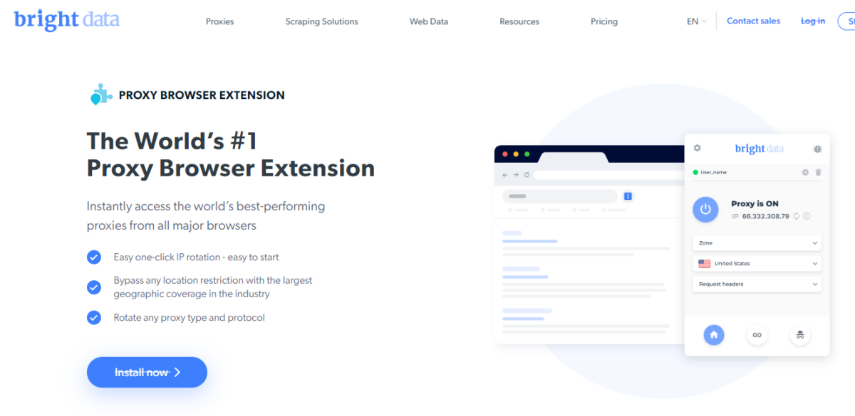 Bright Data Proxy Switchers and Chrome Proxy Extensions