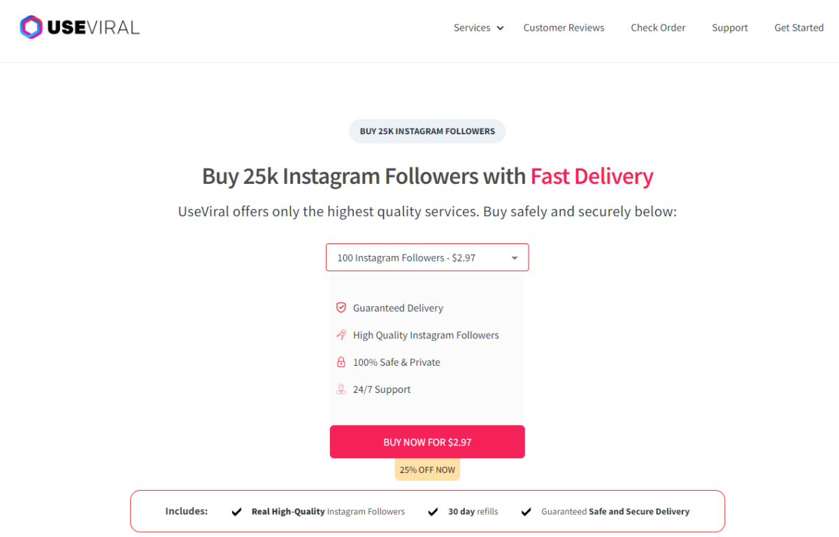 Buy 25k Instagram Followers