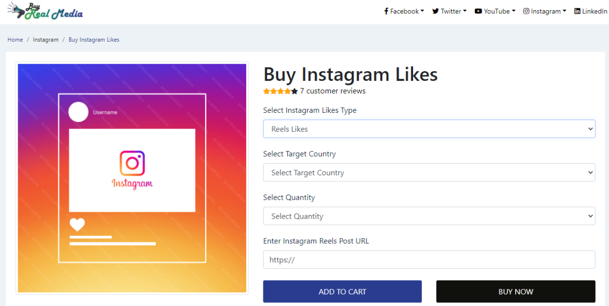 Buy Real Media Buy Instagram Reel Likes
