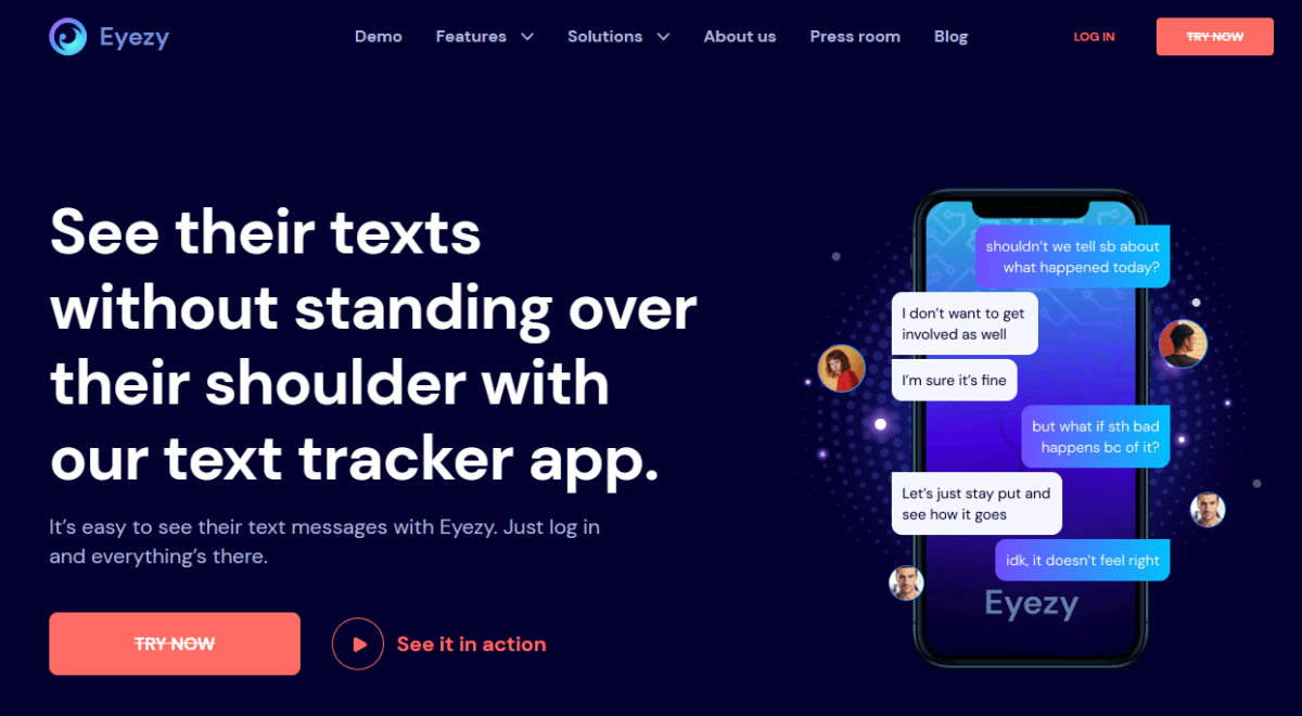 EyeZy Text Messages Hack Tracker