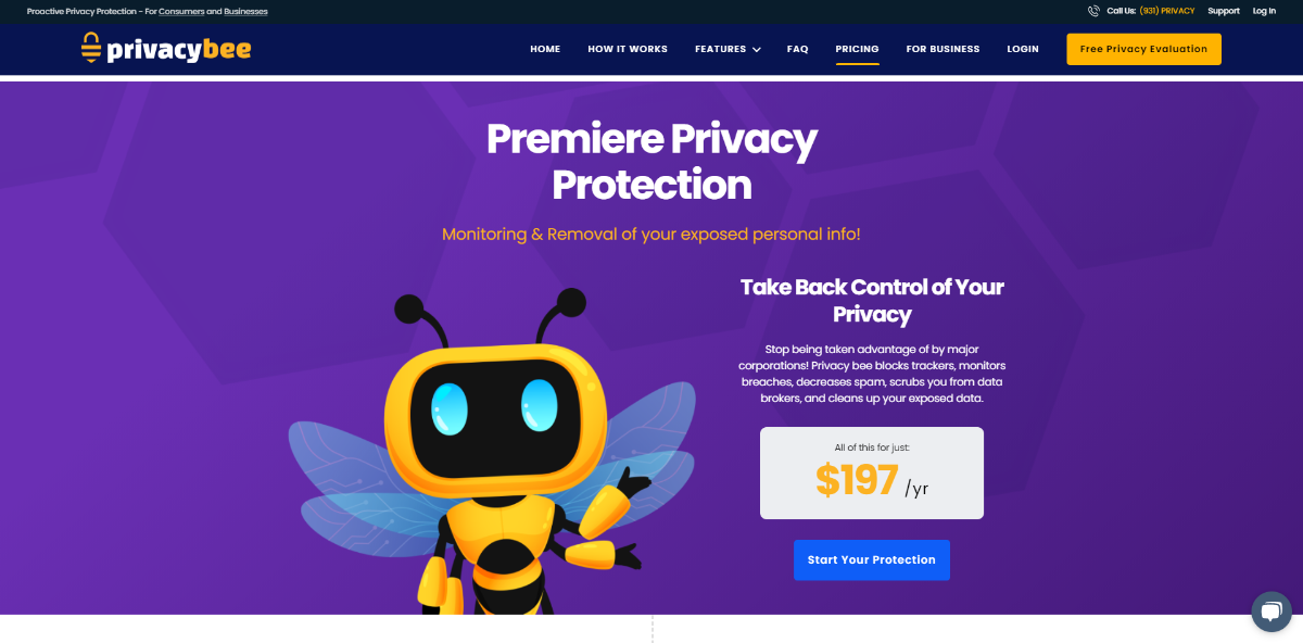 Privacy Bee Pricing