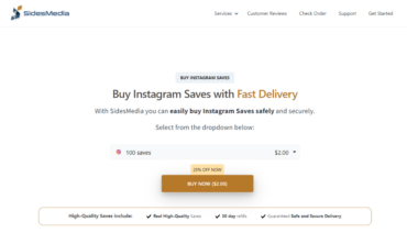 SidesMedia Buy Instagram Saves