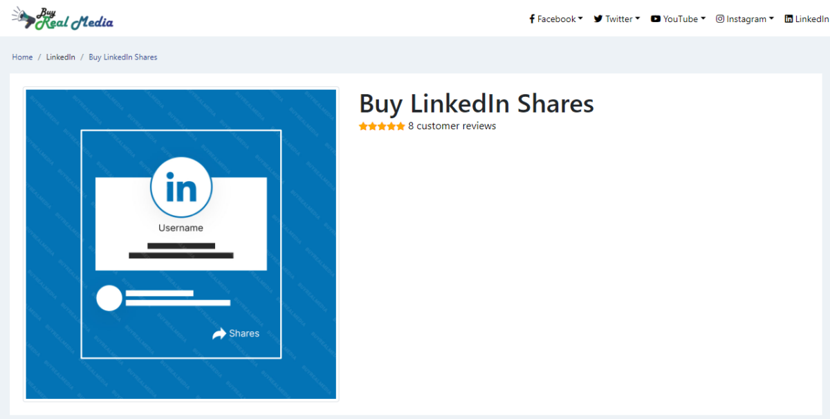 Buy Real Media Buy Linkedin Post Shares