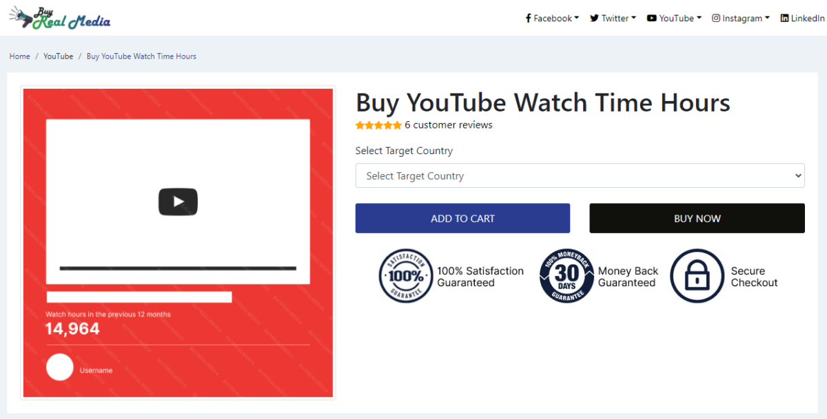 Buy Real Media Buy YouTube Watch Time Hours