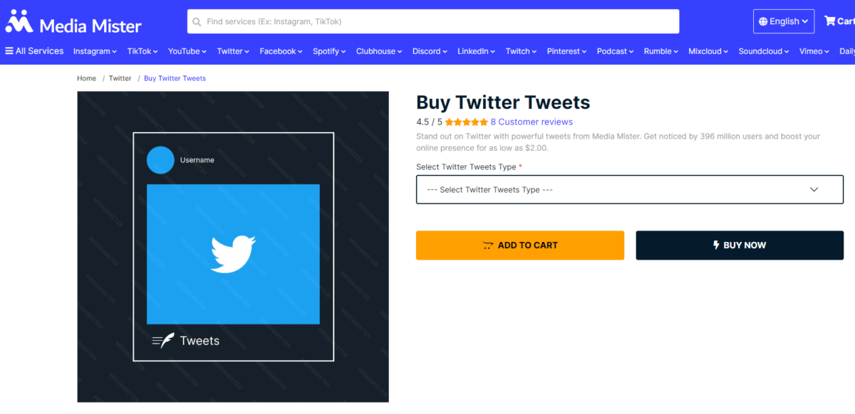 Media Mister Buy Twitter Tweets 1