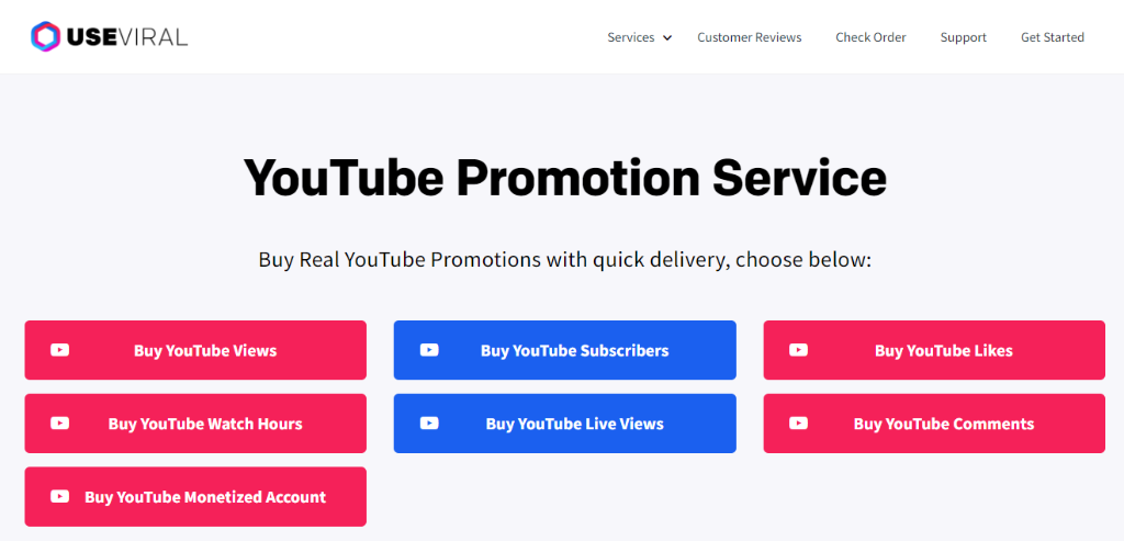 UseViral YouTube Promotion Service