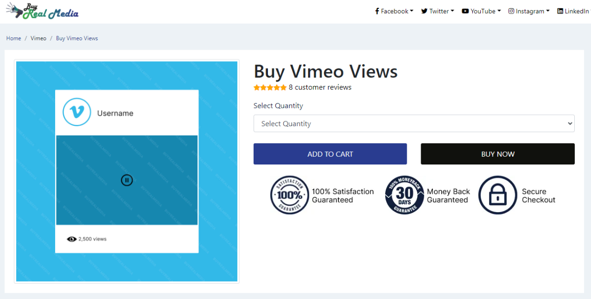 Buy Real Media Buy Vimeo Views