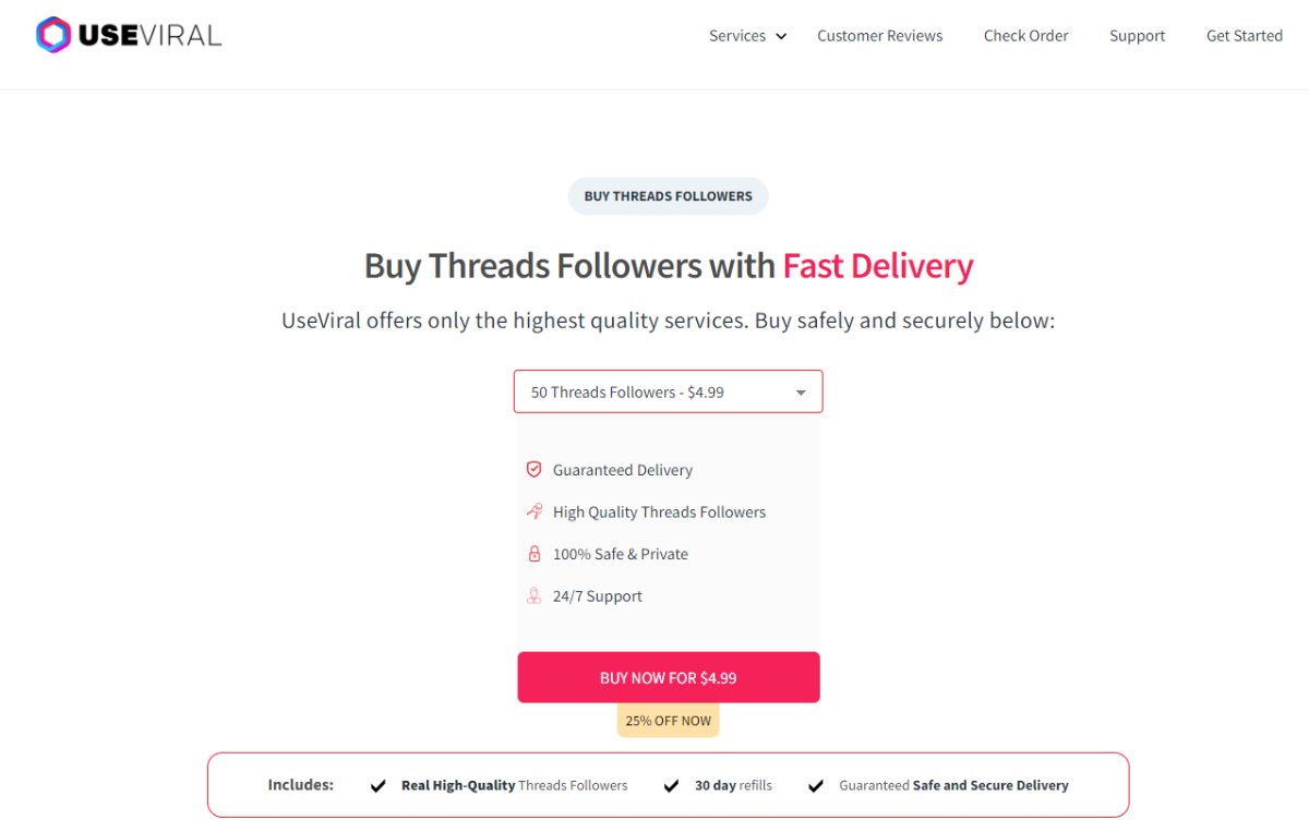 Buy Threads Followers