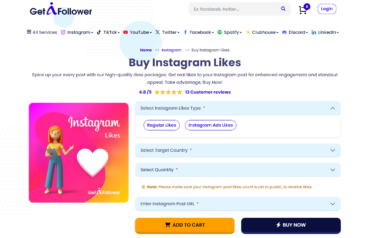 GetAFollower Buy Instagram Likes
